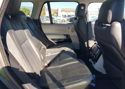 2016 Land Rover Range Rover 5.0L V8 Supercharged z USA, uszkodzony, nr VIN SALGS2EF0GA299018